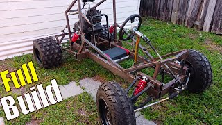 How to MAKE a go kart from Scratch Step by Step CUSTOM Build Diy