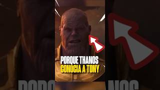 COMO THANOS CONOCE A TONY STARK!! #marvel #ironman #marvelstudios #sabiasque #avengers #ucm #thanos