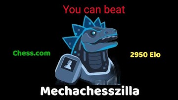 Secret way to beat the Chess.com Mechachesszilla bot