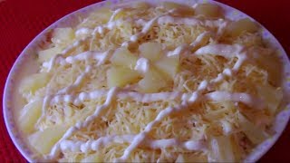 Вкуснейший салат с КУРИЦЕЙ и АНАНАСАМИ На Праздничный стол