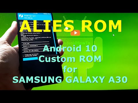 ALIES ROM Android 10 for Samsung Galaxy A30