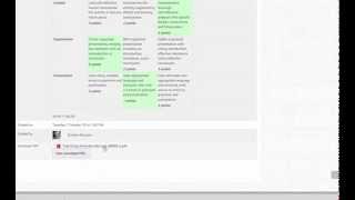 Moodle assignment marking