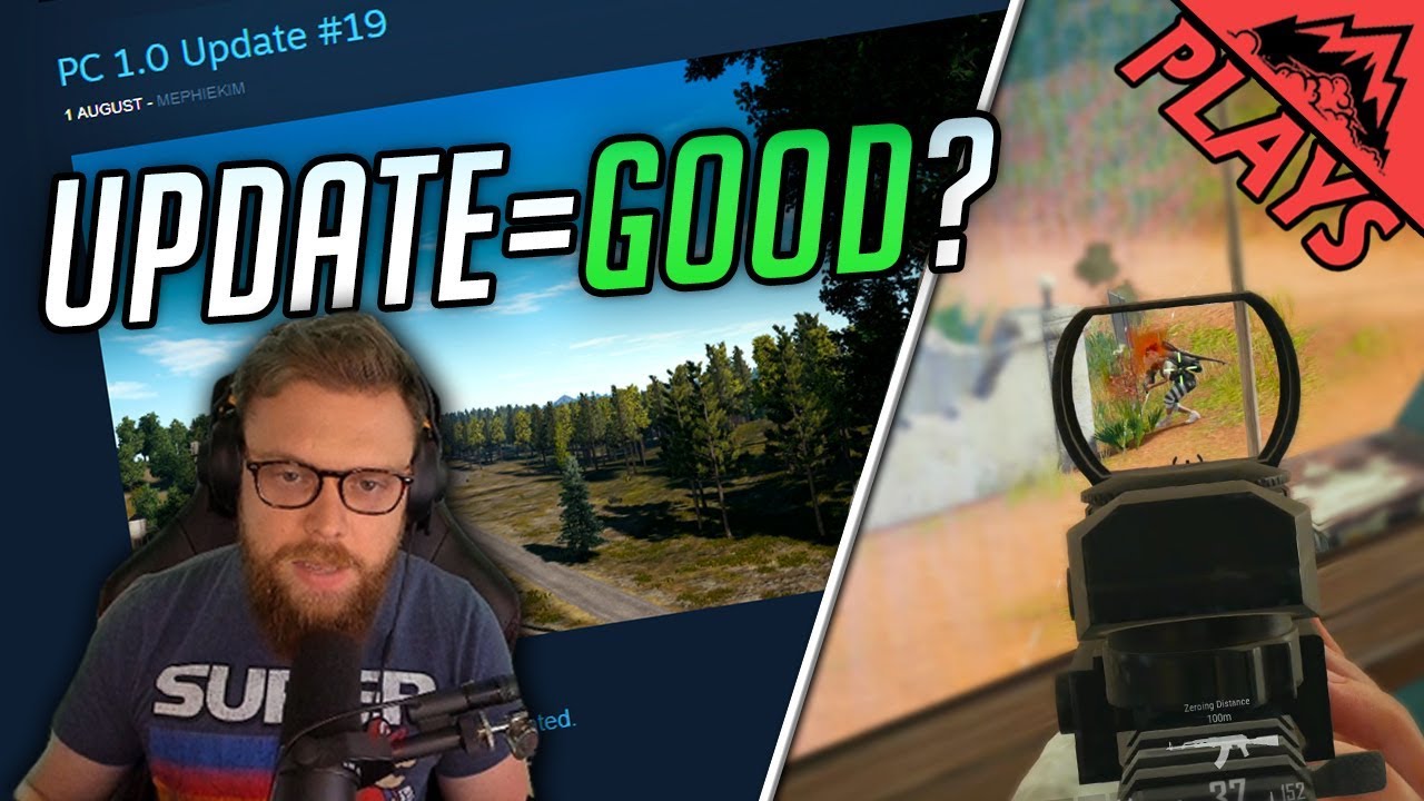 Good Update? - PUBG Update/Gameplay #206 (StoneMountain64 & 5tat) gaming logo