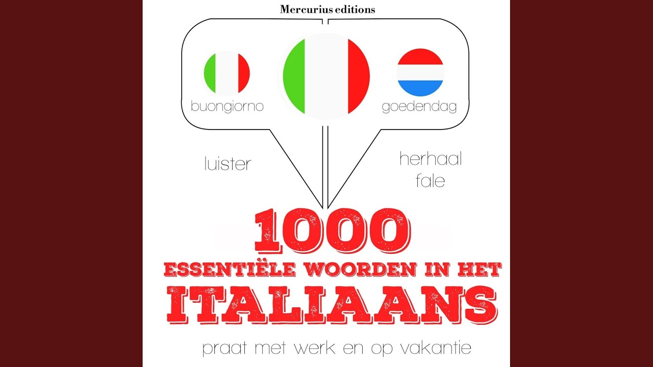 Chapter 2.29 - 1000 essentiële woorden in het Italiaans - YouTube
