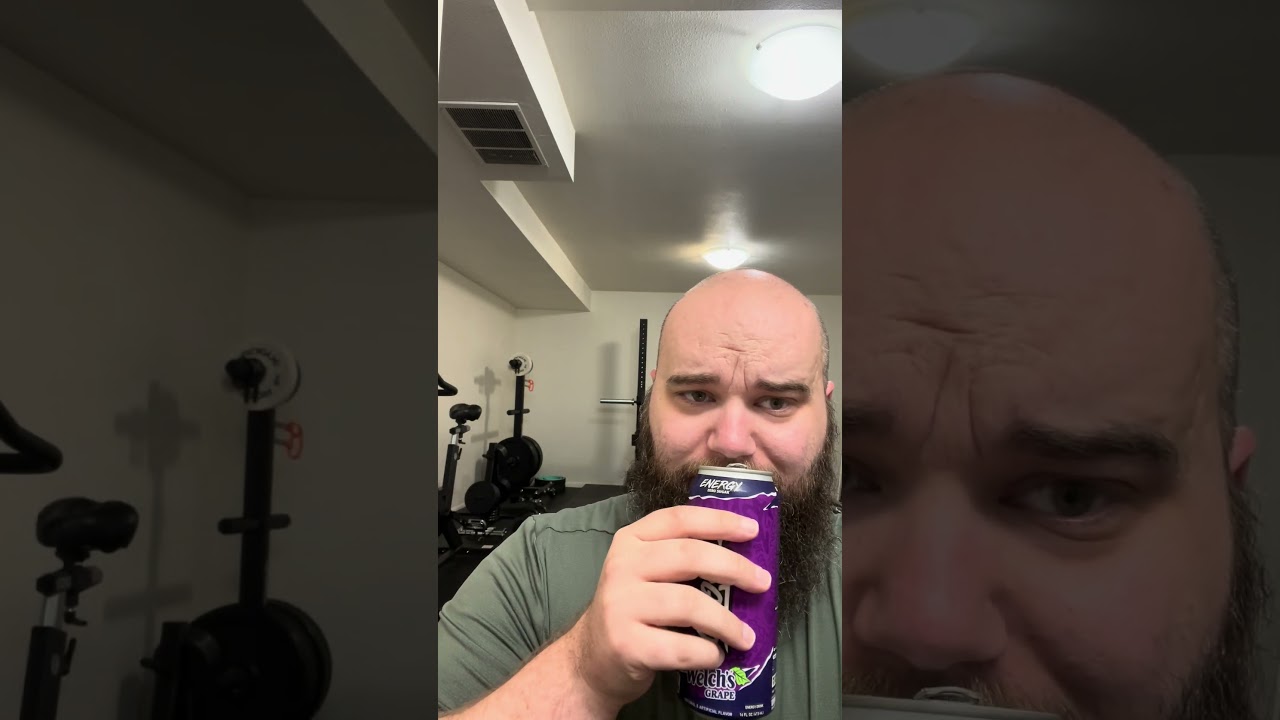 Taste test Welch’s Grape Ghost Energy 