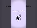 How to Deep Work?