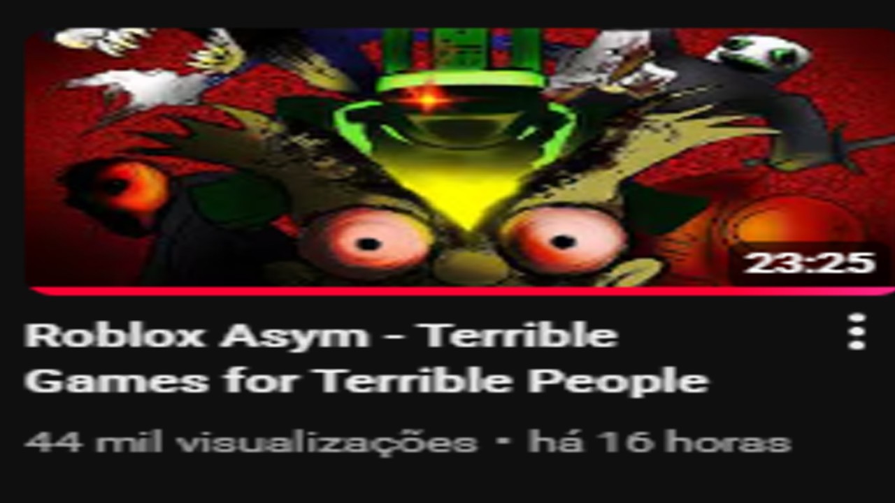 Худшее видео, которое я когда-либо смотрел («Roblox Asym - Ужасные игры для ужасных людей»)