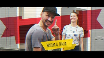 Maxim Chistokletov and Evgenia Stecenko. Zouk demo. (All The Way Up)