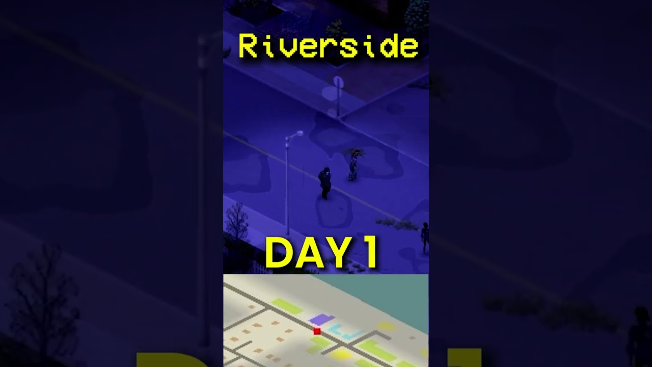 Walking Across The Whole Map in Project Zomboid