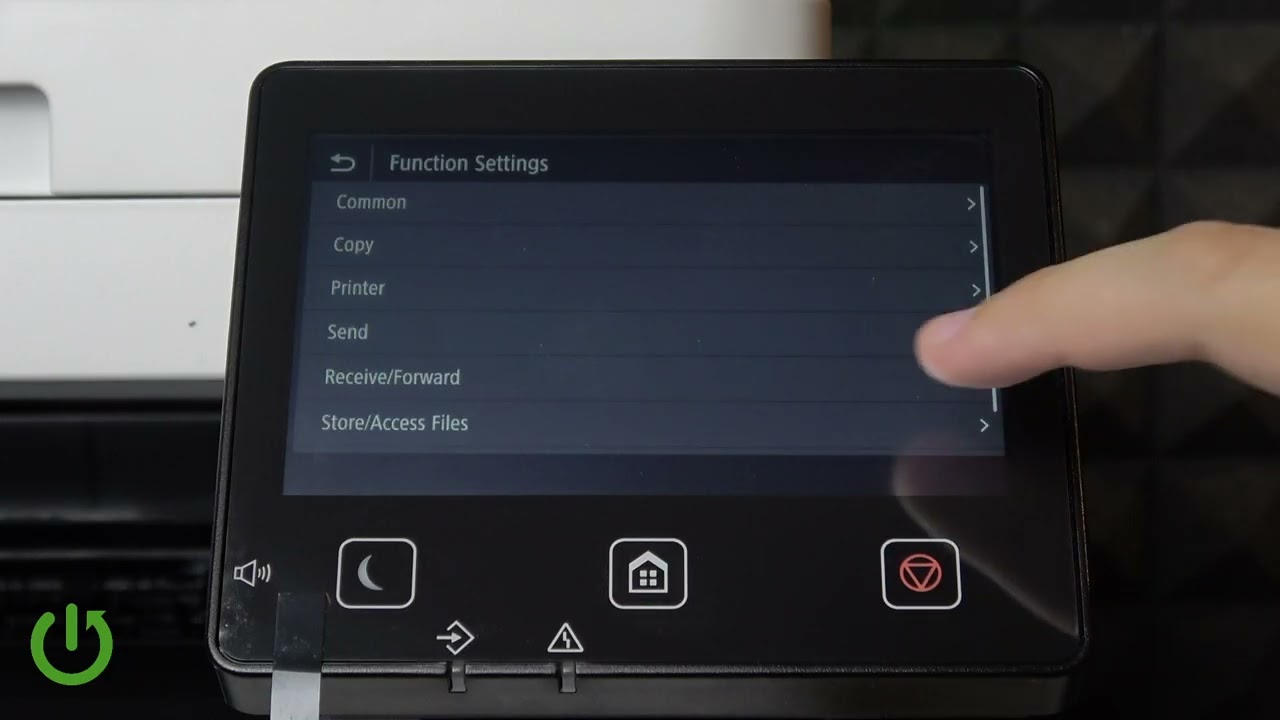 CANON i-SENSYS MF657Cdw – How to Enable Use Scan Function