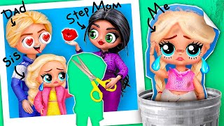 Mom vs Stepmom! Broke and Rich Twins! 30 DIYs for LOL OMG