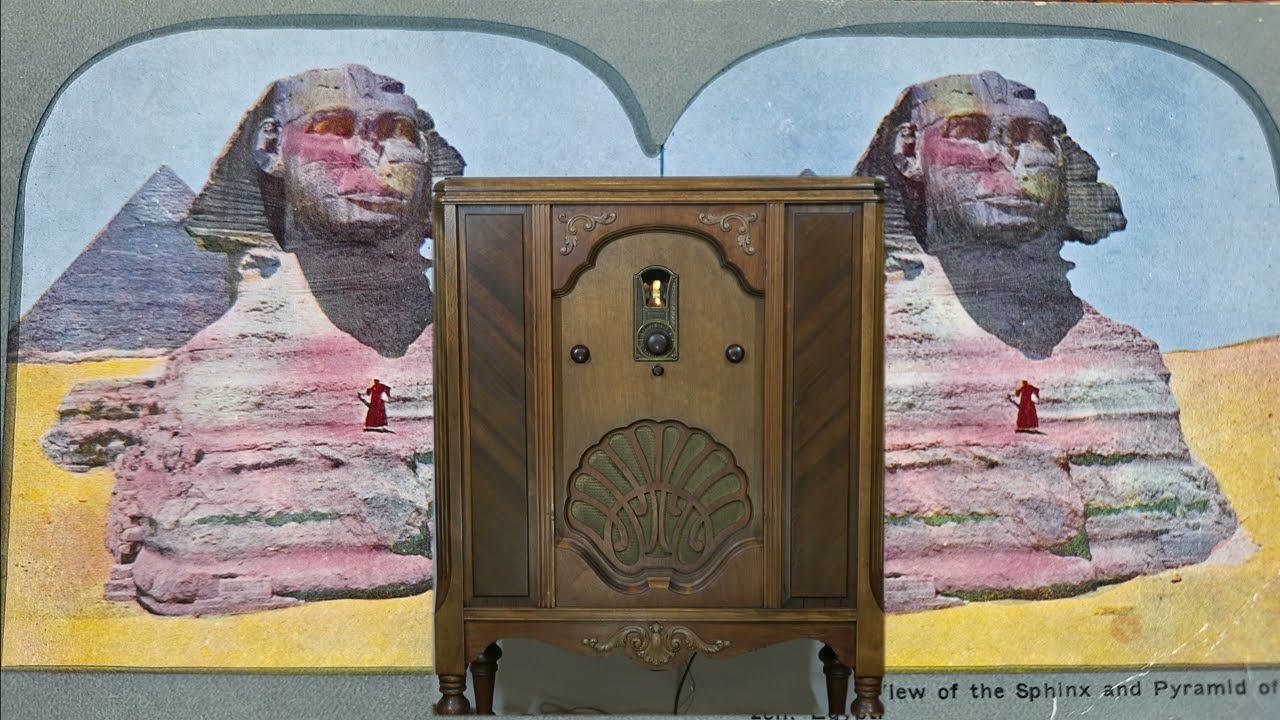 1929 Philco model 95 Lowboy AM radio