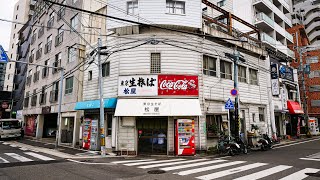 きつね蕎麦 ソースカツ丼　東京生そば松屋