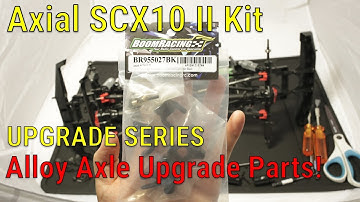 Axial SCX10 II Upgrade Series - Boom Racing C-Hubs, Knuckles & Lockouts