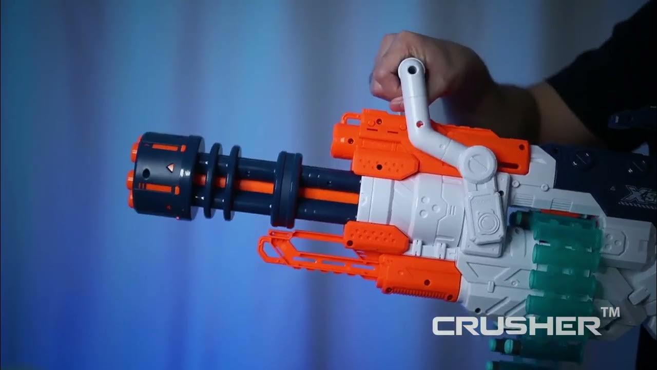 Pistola Crusher X-Shot 48 dardos