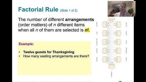 4.4.2 Counting - The Factorial Rule