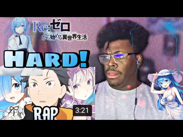 This Is Hard Re:Zero Rap “ Again “ By Rustage REACTION!!!