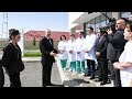 İlham Əliyevin Qobustan Rayon Mərkəzi Xəstəxanasının açılışında nitqi