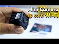 MINI CAMERA IP HD ACESSO REMOTO, TESTE E CONFIGURAÇÃO