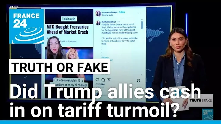 Did MAGA loyalist Marjorie Taylor Greene cash in on Trump's tariff announcements? • FRANCE 24