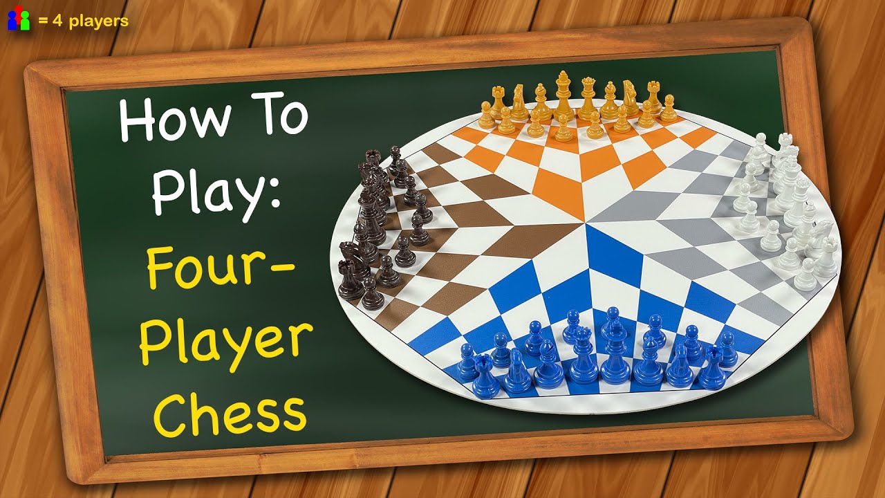 How to Play 4 Players Chess? Free For All 