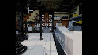 Entering the coffee shop #lego #blender #render