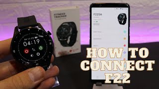 How to connect F22 with phone Da Fit Android App screenshot 3