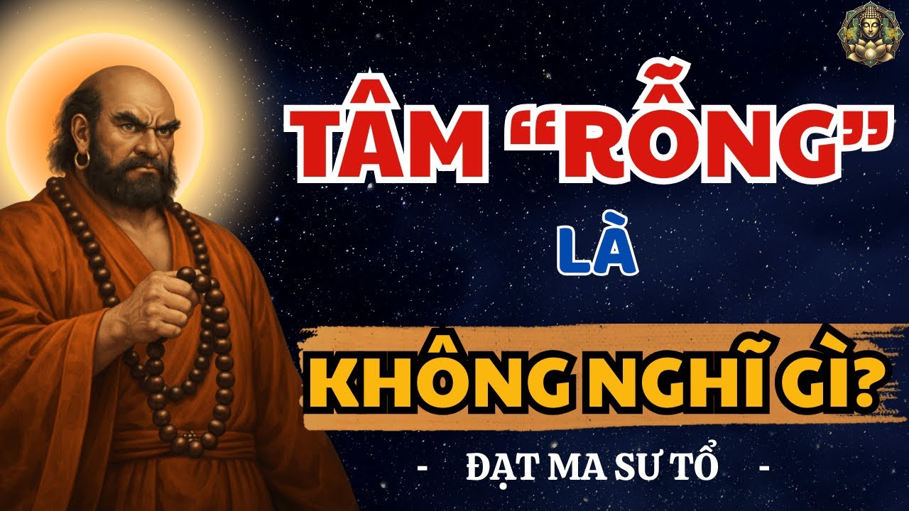 Tâm “Rỗng” Là Không Nghĩ Gì, Hay Là Thấy Rõ Mọi Thứ – Bồ Đề Đạt Ma