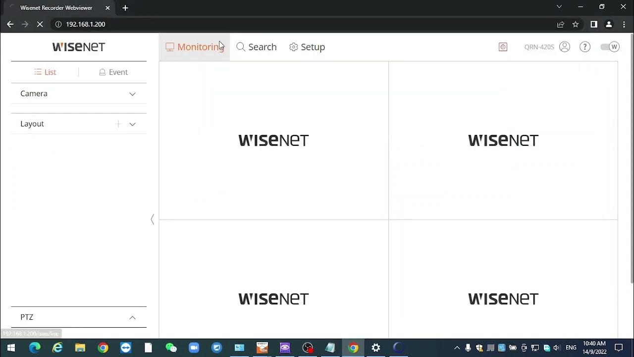 Samsung IP Camera connect to NVR by RTSP Protocol YouTube
