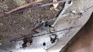 1989 Oldsmobile 98 Touring sedan starter replacement + a bonus rare brake line replacement(part 4)