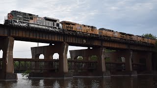 Railfanning the UP Geneva Sub & More with UP 1983 Leading! - 5/27/17