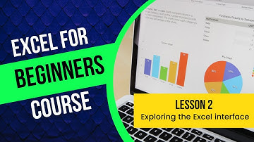 Exploring the Excel interface - Excel for Absolute Beginners 2