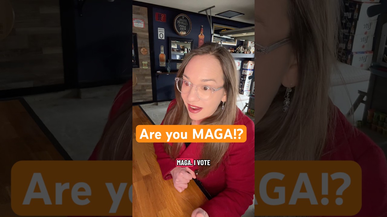 Is Michelle the bartender MAGA? I made this video so I can tag everyone who asks me this from now on