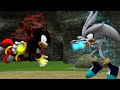 SFM | Shadow vs Silver | Sonic 2006 fight remake