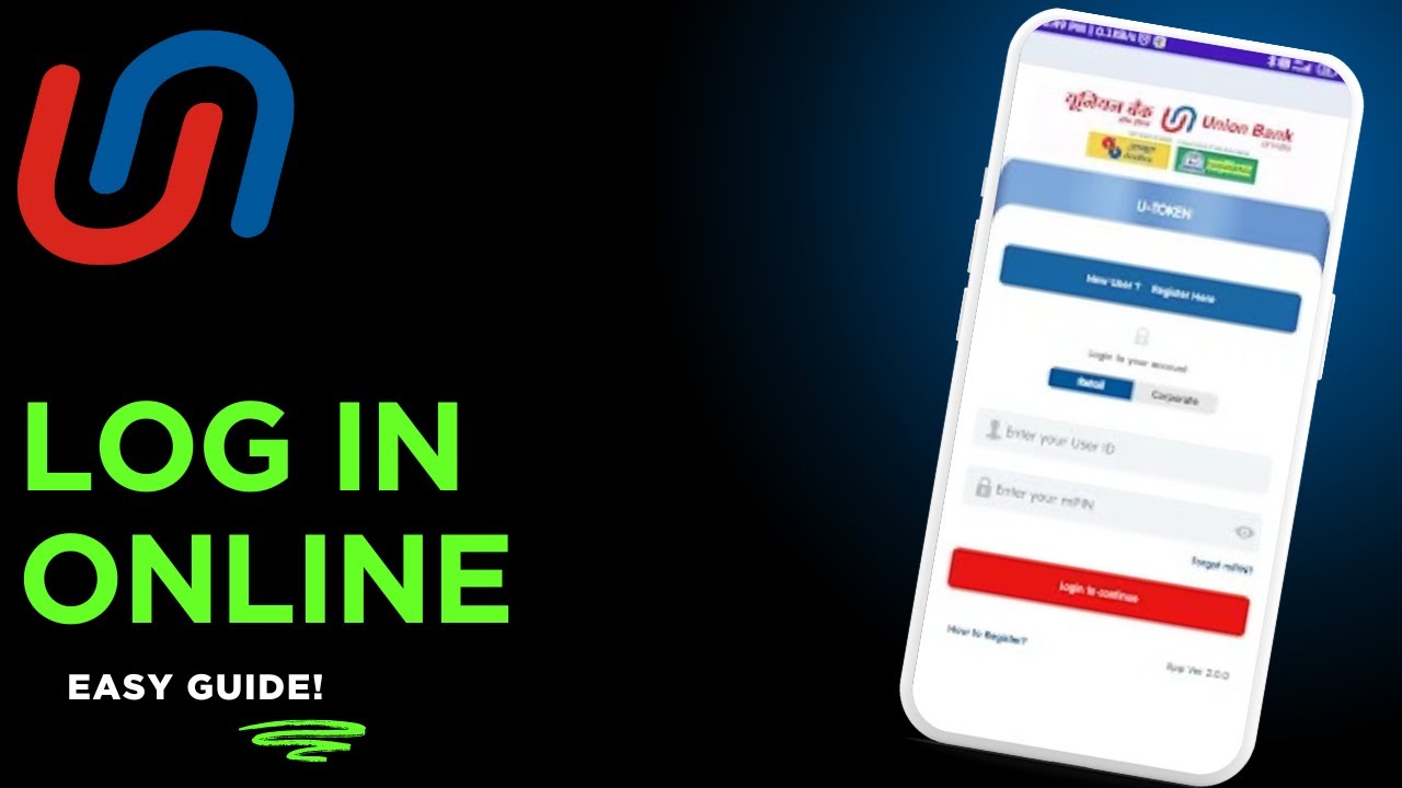How to login to Union Bank of India online banking-India - YouTube