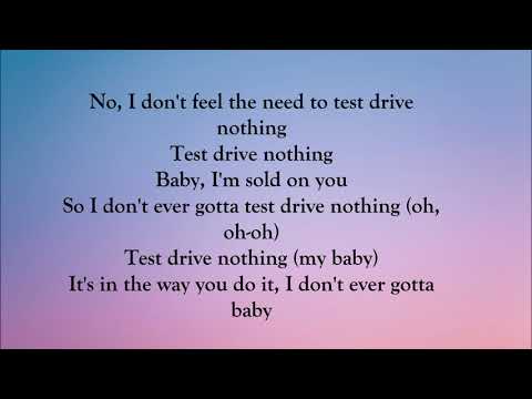 Ariana Grande - Test Drive (LYRICS)