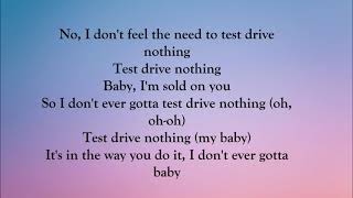 Ariana Grande - Test Drive (LYRICS)