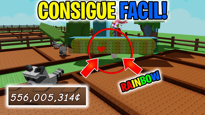 CONSIGUE PLANTAS RAINBOW FACIL en GROW A GARDEN | HAZ CRECER TU JARDIN | ROBLOX