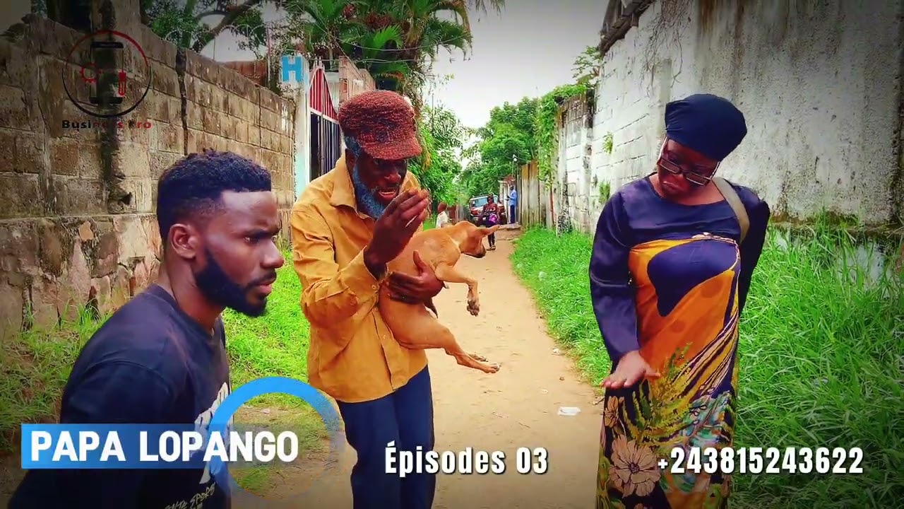 Papa Lopango épisodes 03 #humour #conseille #viral 
