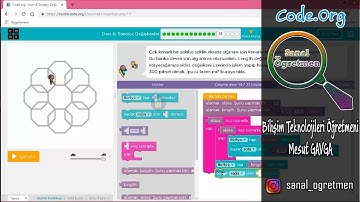 Code.Org Kurs 4 Ders 6 Sanatçı Değişkenler