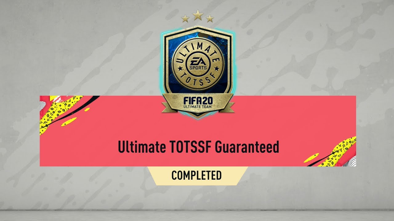 ULTIMATE TOTS GUARANTEED SBC CHEAPEST SOLUTION! FIFA 20 GUARANTEED ULTIMATE TOTS PACK
