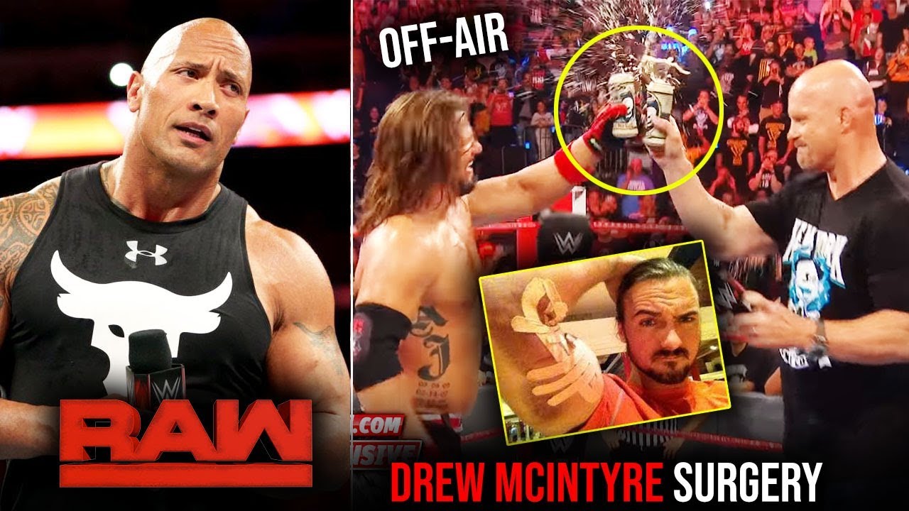 The Rock RAW-STUNNER!! What Happened After Raw? Drew McIntyre Surgery - WWE Raw Highlights Hindi The Rock RAW-STUNNER!! What Happened After Raw? Drew McIntyre Surgery - WWE Raw Highlights Hindi