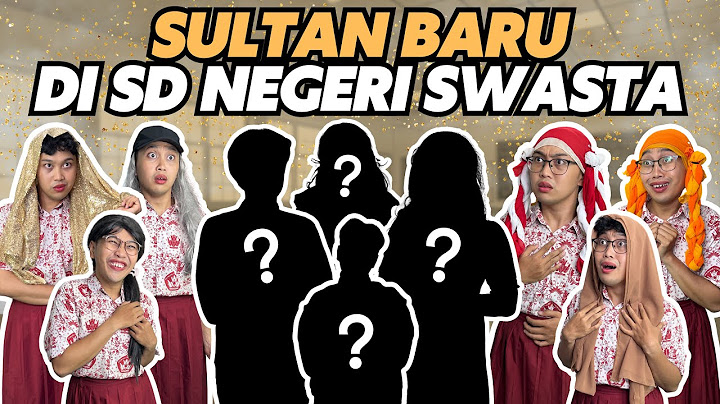 SULTAN BARU DI SD NEGERI SWASTA