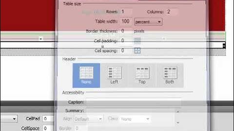 dreamweaver tutorial -part 4