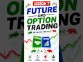 Future & Option Trading for Beginners 📈 | F&O Trading Tips | Option Trading Strategy #shorts
