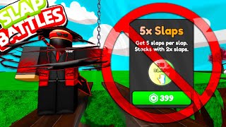 5x is REMOVED but there will be an EXCLUSIVE glove?!👀 - Slap Battles Roblox