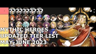 Mythic Heroes NEW TIER LIST for LATE GAME - May-June 2023 Mythic Heroes Idle RPG