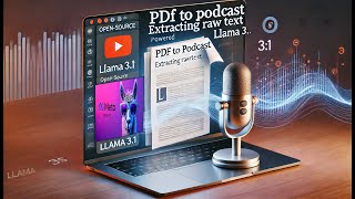 Convert PDFs to Podcasts - Open Source alternative with Llama 3.1 , Parler TTS & Bark - Part 3
