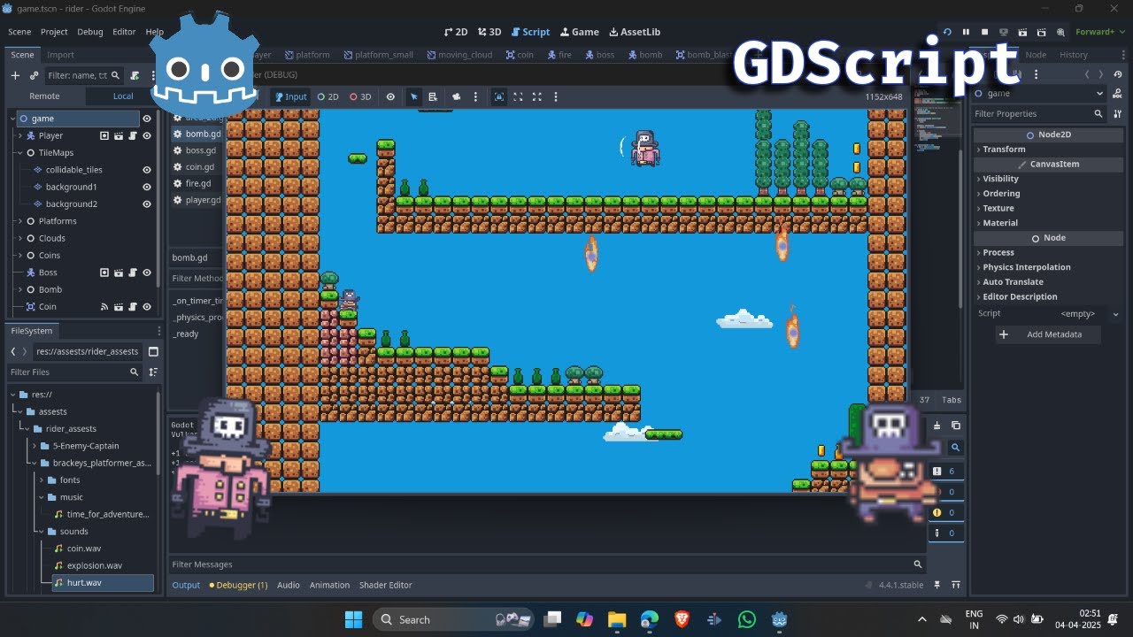 How I Made My First 2D Pixel Game in Godot – Full Dev Process - YouTube