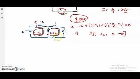 UGC NET 2020 | ELECTRONIC SCIENCE | UNIT 3 | MESH ANALYSIS